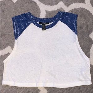 Forever 21 cropped tank.